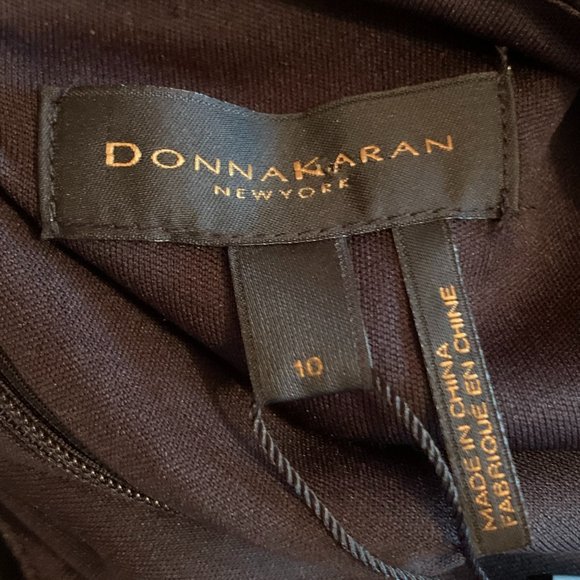 Donna Karen Sexy Black Dress NWT - Picture 6 of 7